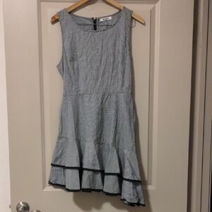 BB Dakota Striped Black and White Mini Dress